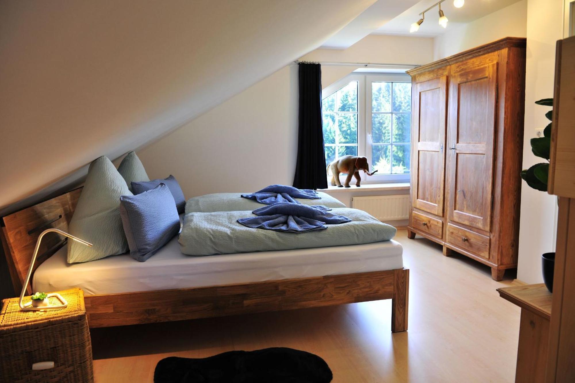 Exklusives Ferienhaus "Waldzauber" Ruhe Und Natur Pur Am Waldrand Geniessen 숀하이데 외부 사진