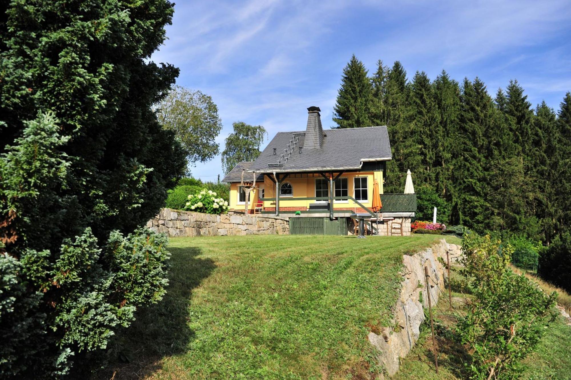 Exklusives Ferienhaus "Waldzauber" Ruhe Und Natur Pur Am Waldrand Geniessen 숀하이데 외부 사진