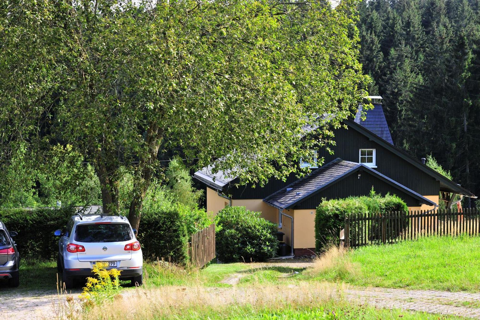 Exklusives Ferienhaus "Waldzauber" Ruhe Und Natur Pur Am Waldrand Geniessen 숀하이데 외부 사진